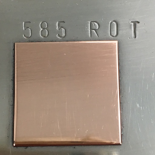 Metall"farbe" 585 Rot